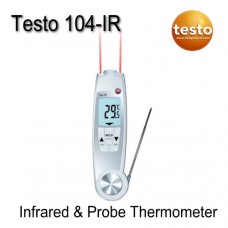 Testo 104IR Infrared Laser 2 in 1 Thermometer